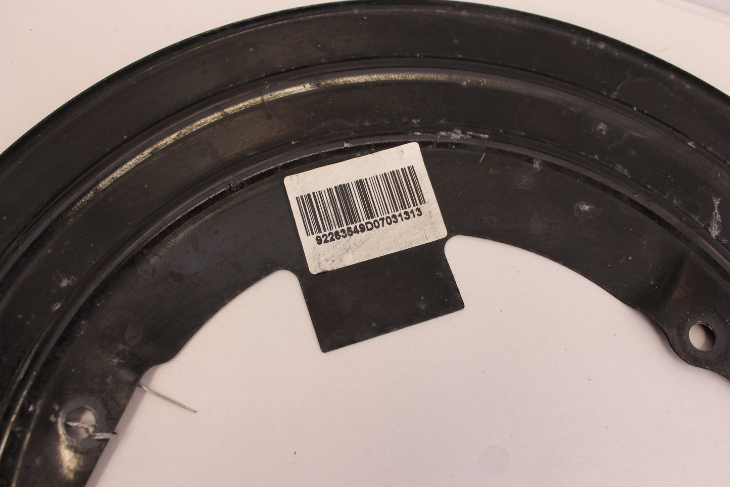 2014 Chevy SS Sedan Front LH Driver Brake Dust Shield 92263549 OEM - Day's Parts Yard