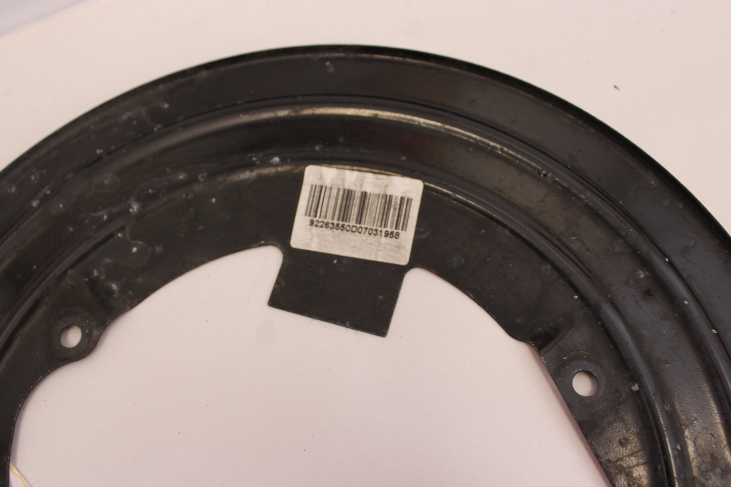 2014 Chevy SS Sedan Front RH Passenger Brake Dust Shield 92263550 OEM - Day's Parts Yard