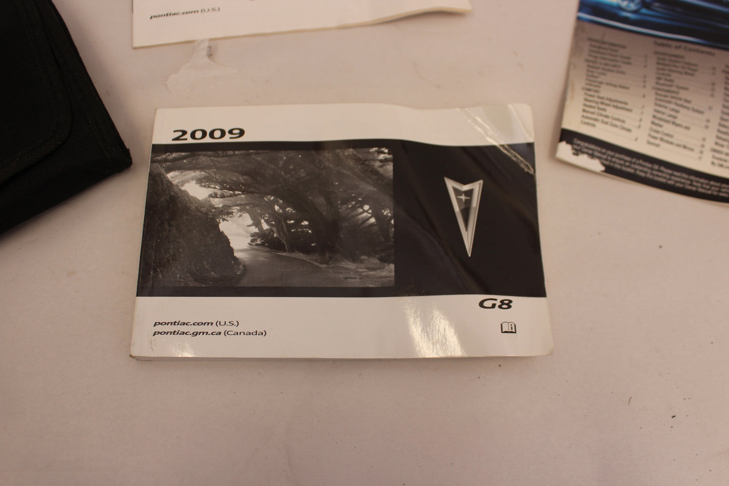 2009 Pontiac G8 GT Owners Manual OEM - Day's Parts Yard
