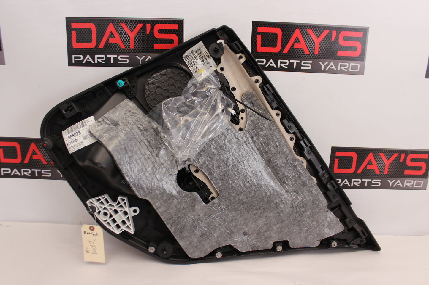 2014 Chevy SS Sedan Rear LH Driver Door Panel 92293002 OEM - Day's Parts Yard
