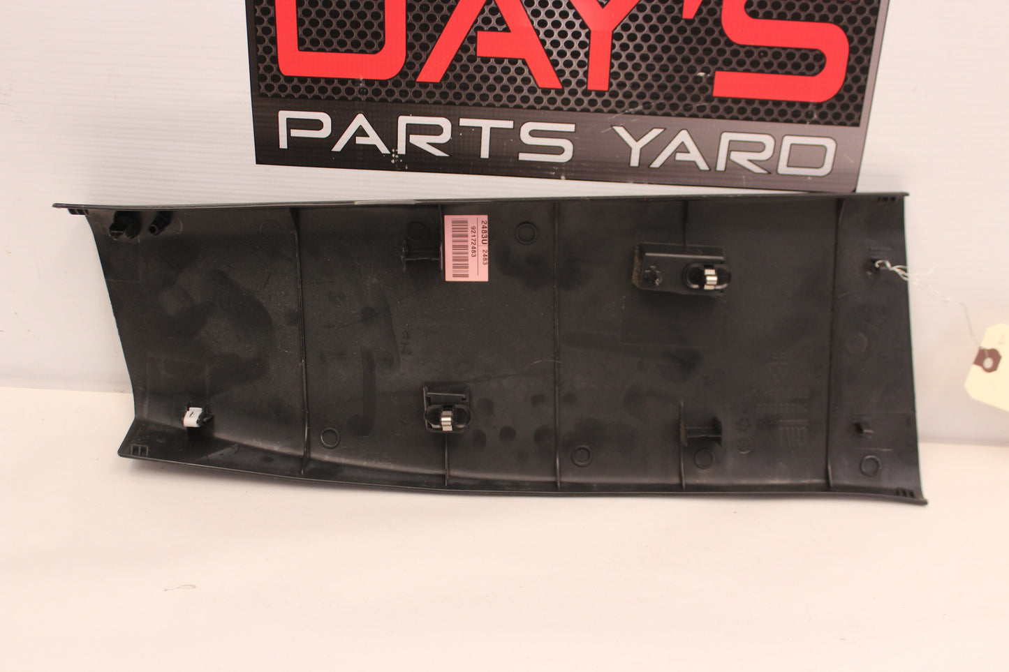 2009 Pontiac G8 LH Driver Lower Interior B Pillar Trim Molding Cover OEM - Day's Parts Yard