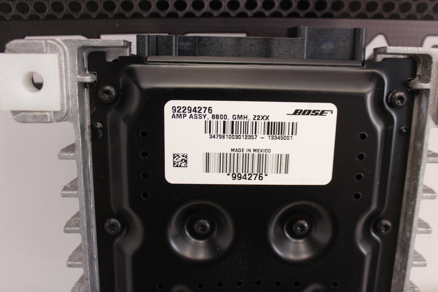 2014 Chevy SS Sedan Bose Radio Stereo Amplifier 92294276 OEM - Day's Parts Yard