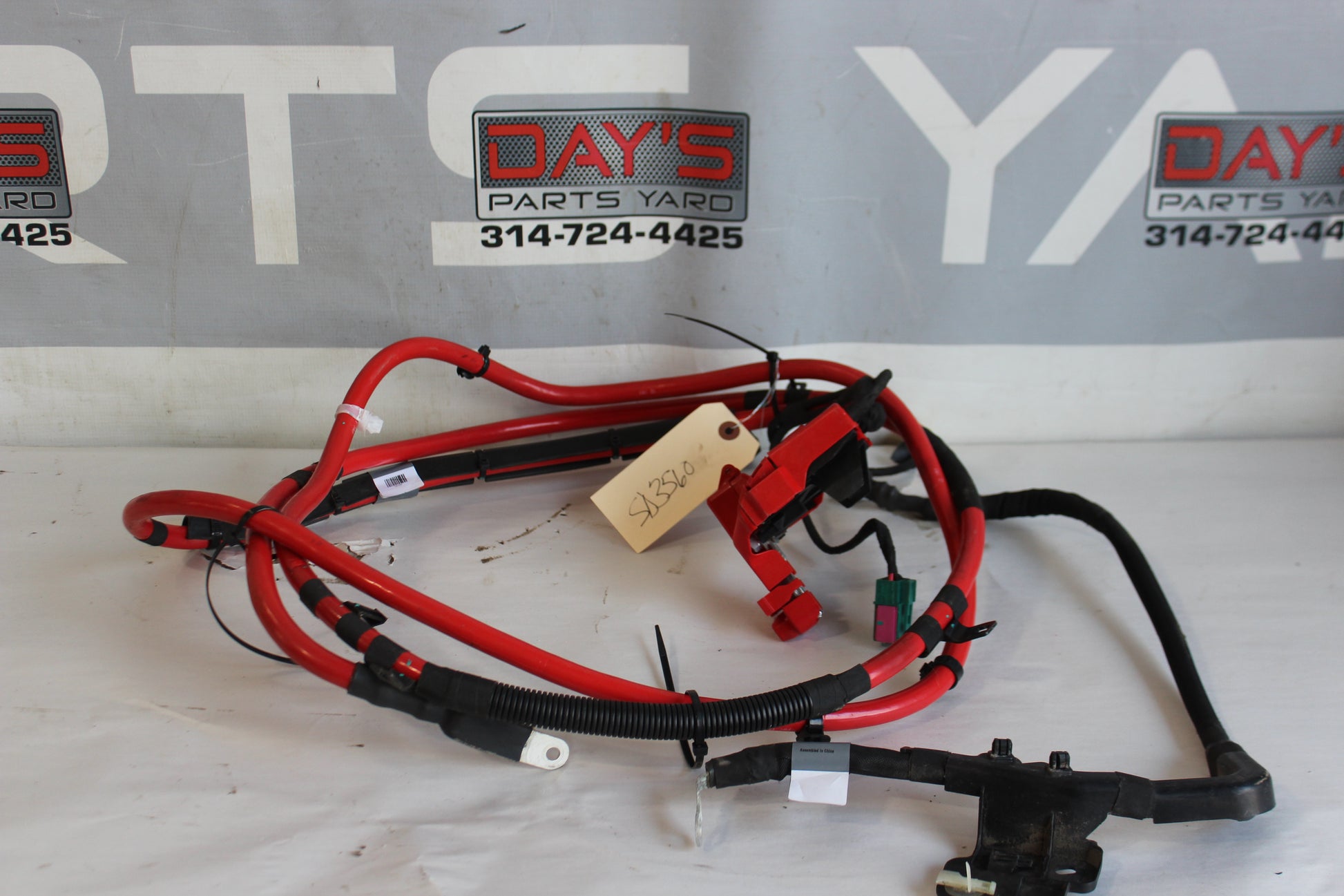 2015 Chevy SS Sedan Positive Battery Cable Wire Wiring Harness OEM - Day's Parts Yard