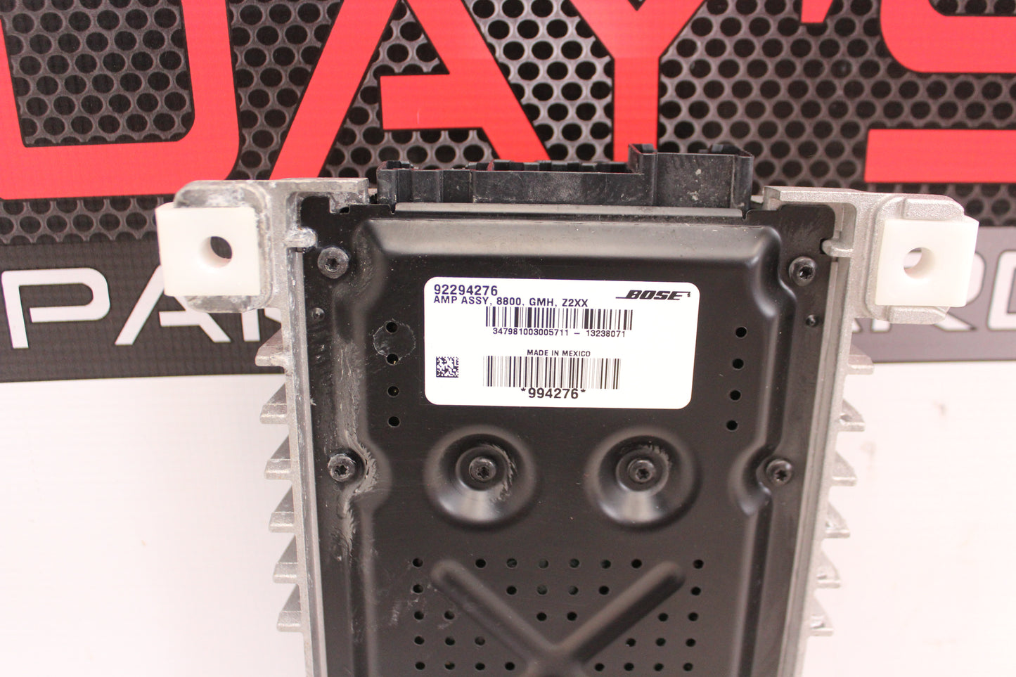 2014 Chevy SS Sedan Bose Radio Stereo Amplifier 92294276 OEM - Day's Parts Yard