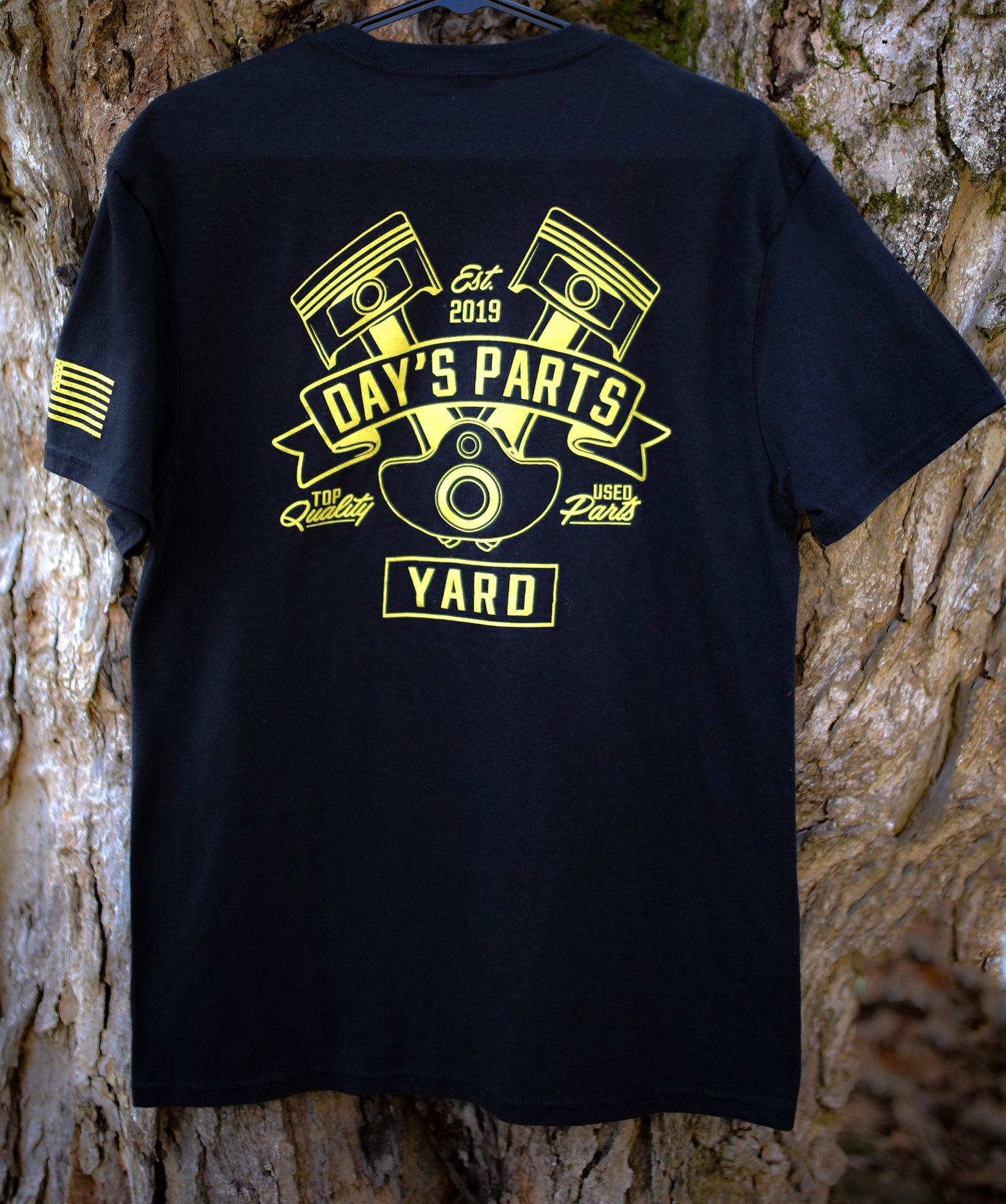 Hoonigan Black T-Shirt - Day's Parts Yard