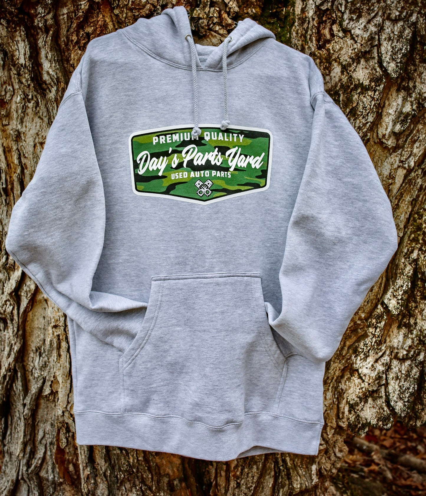 Roadster Gray Hoodie - Day's Parts Yard