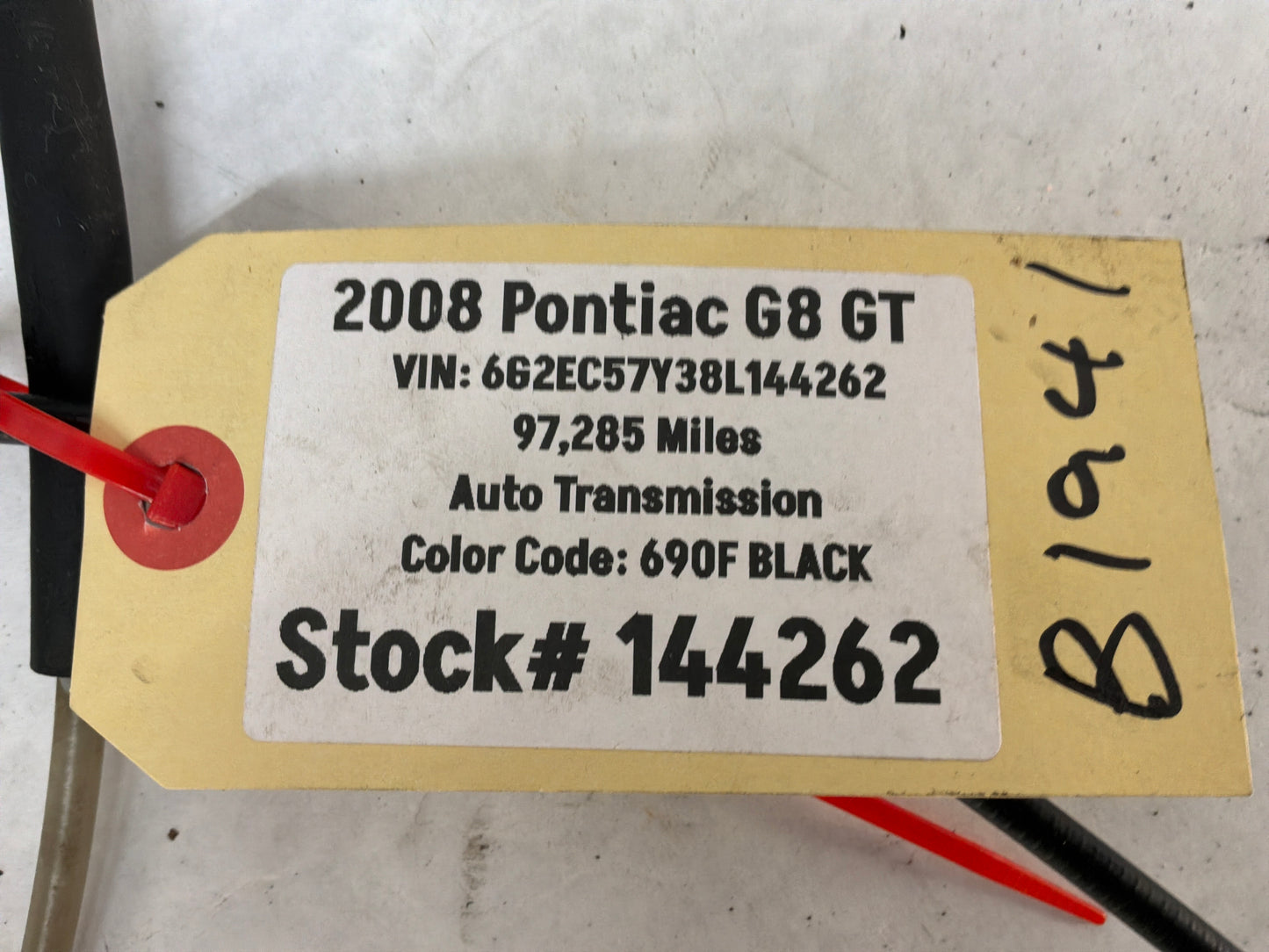 2008 Pontiac G8 GT Front RH Passenger Door Window Regulator Motor OEM