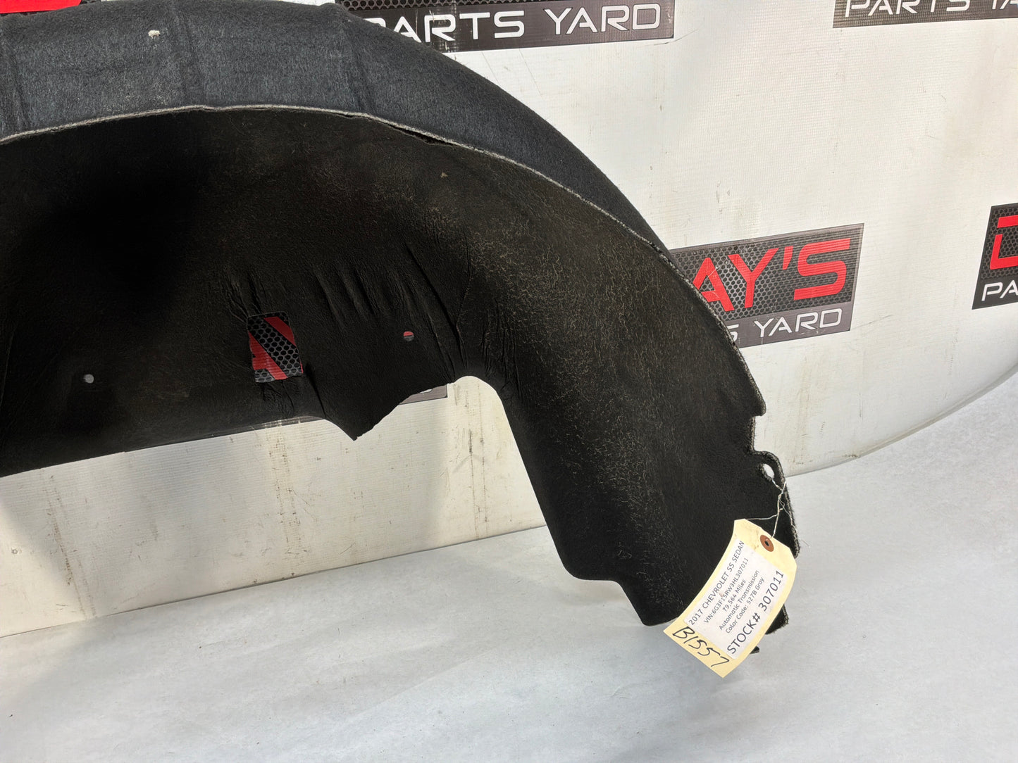 2017 Chevy SS Sedan RH Passenger Rear Fender Wheel Well House Liner OEM