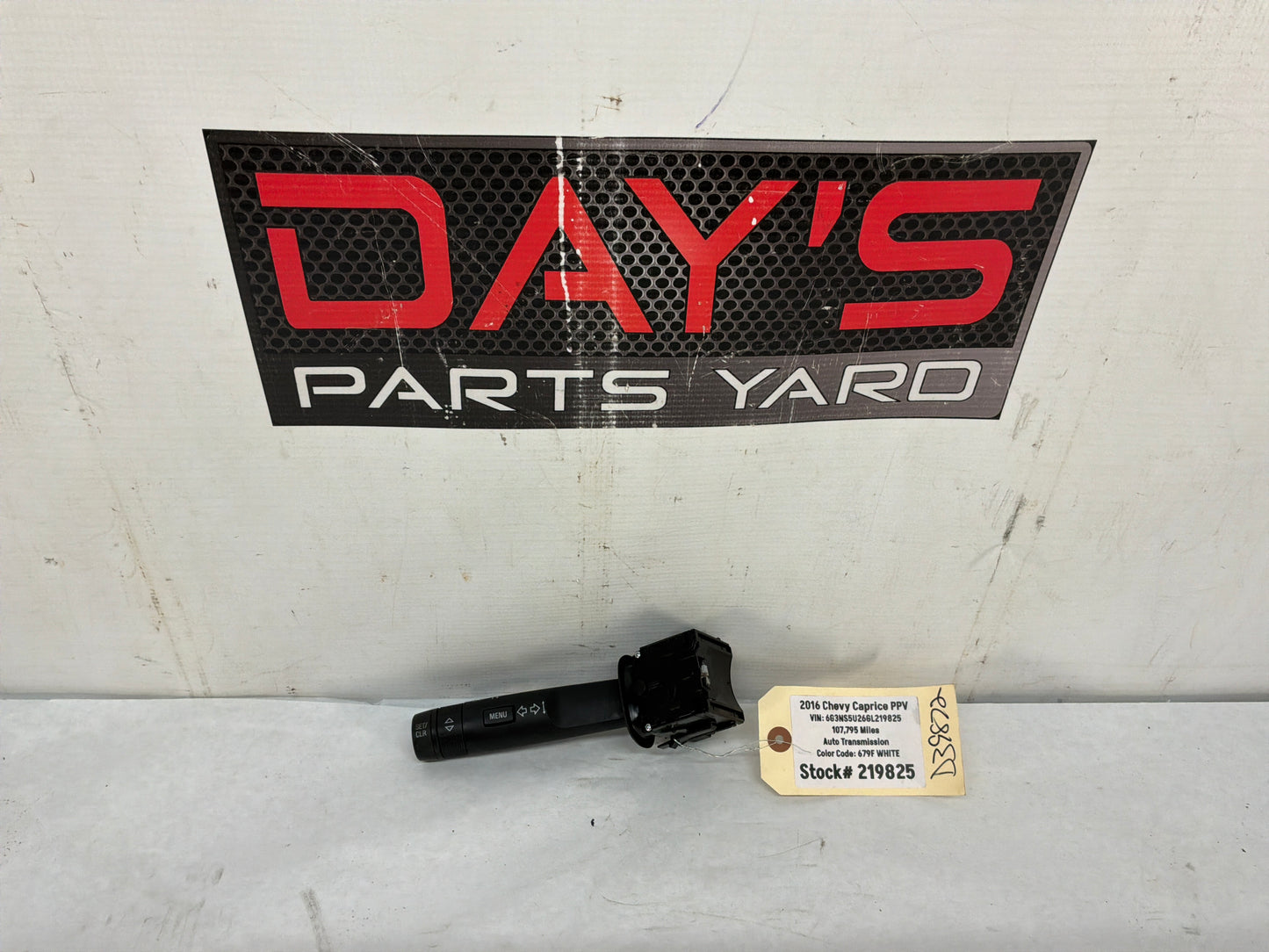 2016 Chevy Caprice PPV Turn Signal Blinker Control Switch Assembly OEM