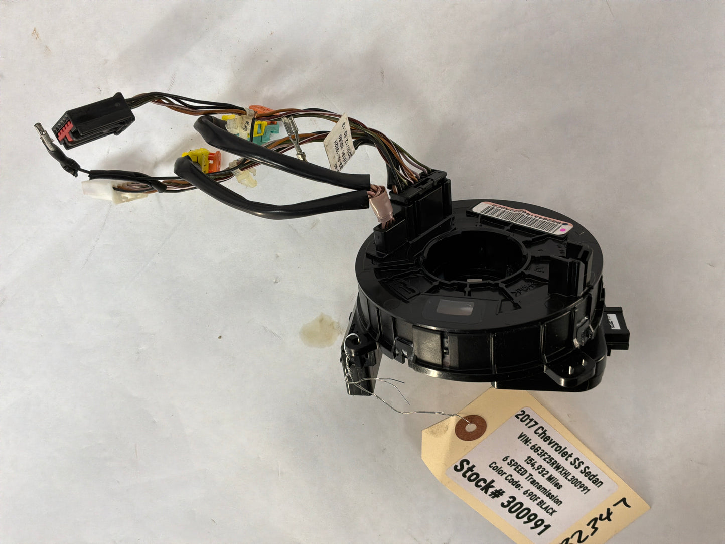 2017 Chevy SS Sedan Steering Wheel Clock Spring OEM