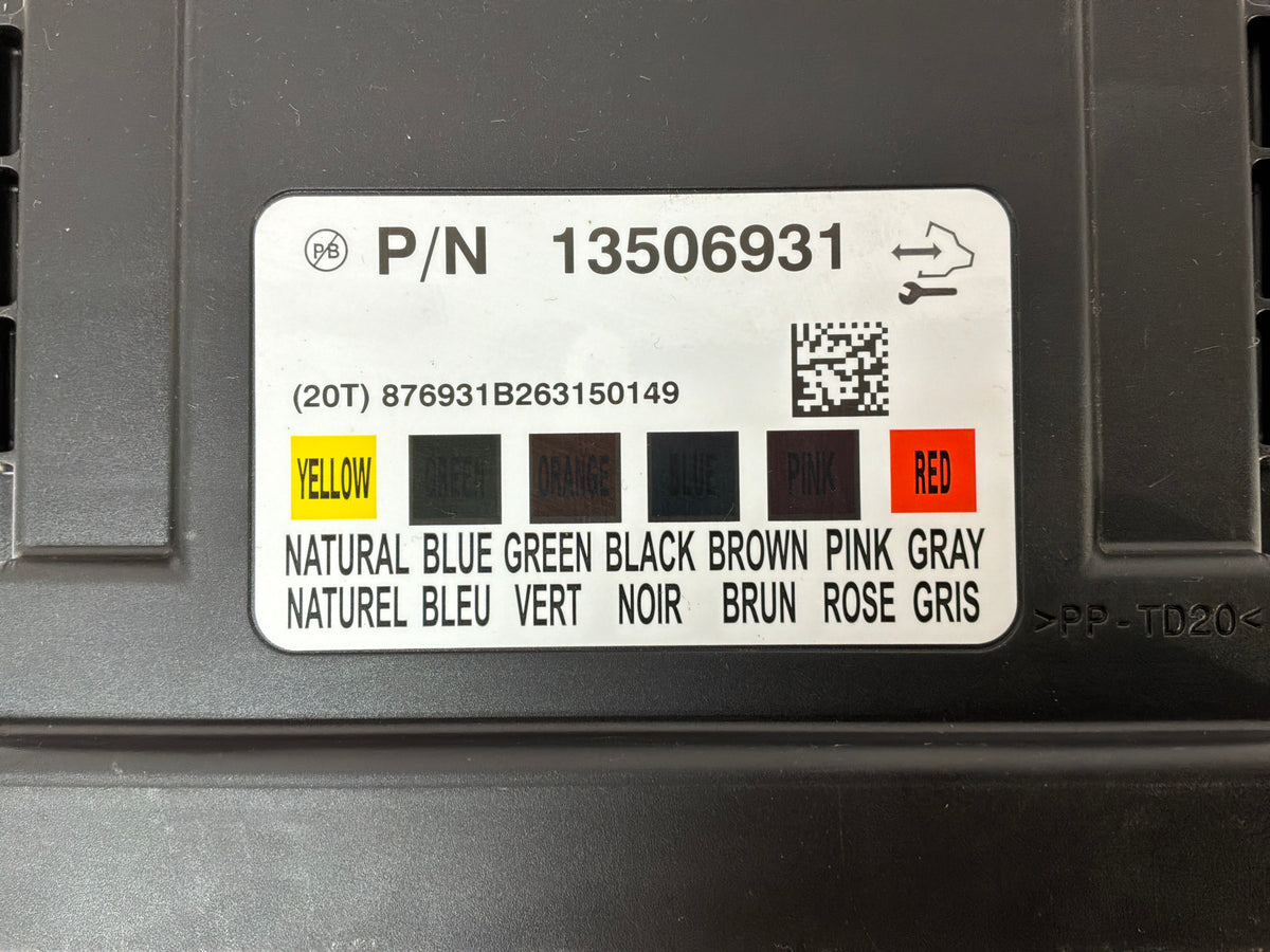 2017 Chevy SS Sedan Body Control Module BCM Computer Module OEM