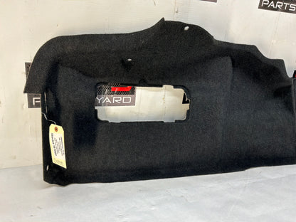 2008 Pontiac G8 GT LH Driver Interior Trunk Quarter Side Carpet Trim Panel Cover OEM