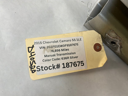 2015 Chevrolet Camaro SS 1LE Front Bumper Impact Bar OEM