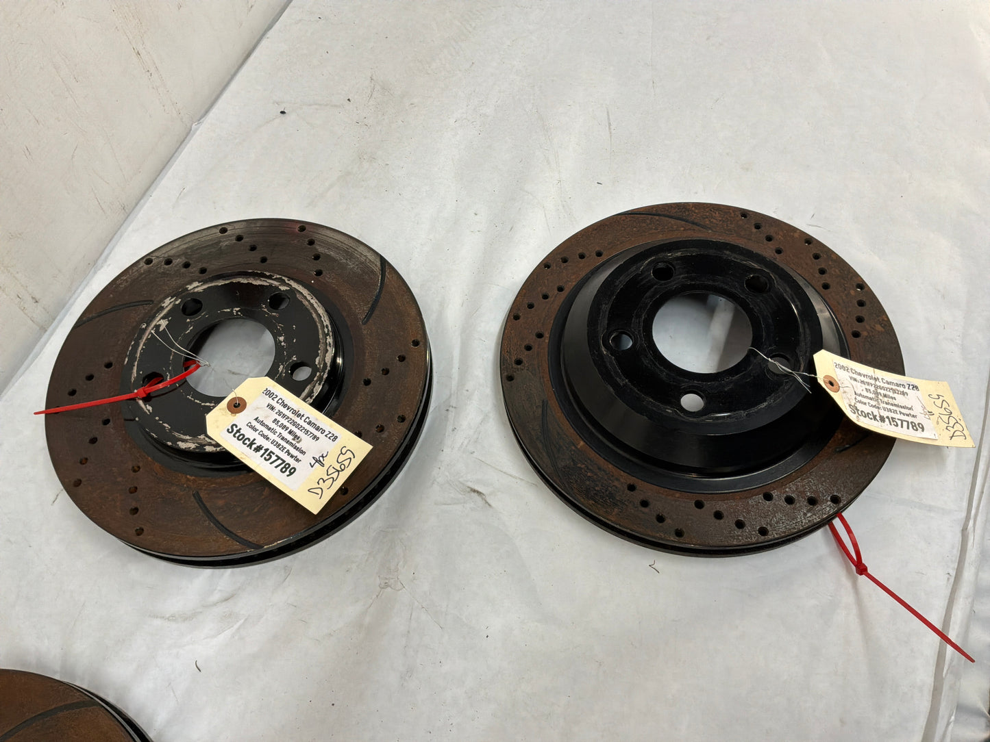 Front and rear rotors - Day's Parts Yard