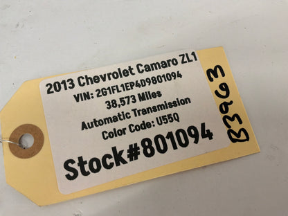 2013 Chevy Camaro ZL1 Heads Up Display HUD Adjustment Switch OEM