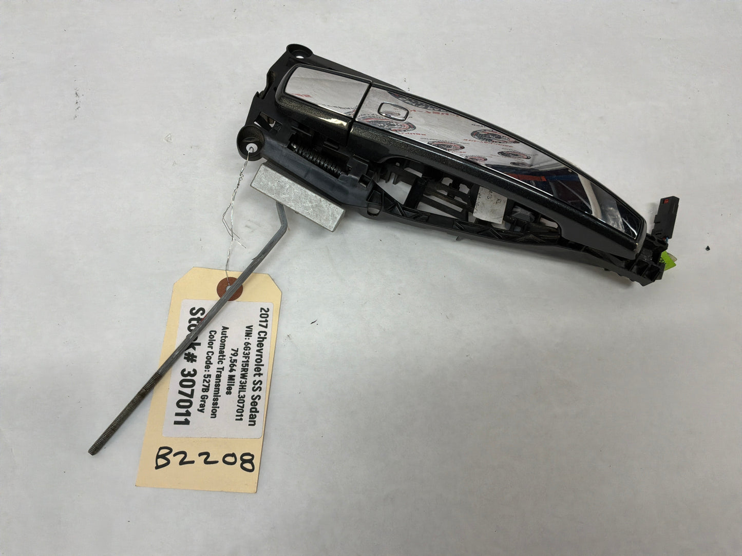 2017 Chevy SS Sedan LH Driver Rear Exterior Door Handle OEM