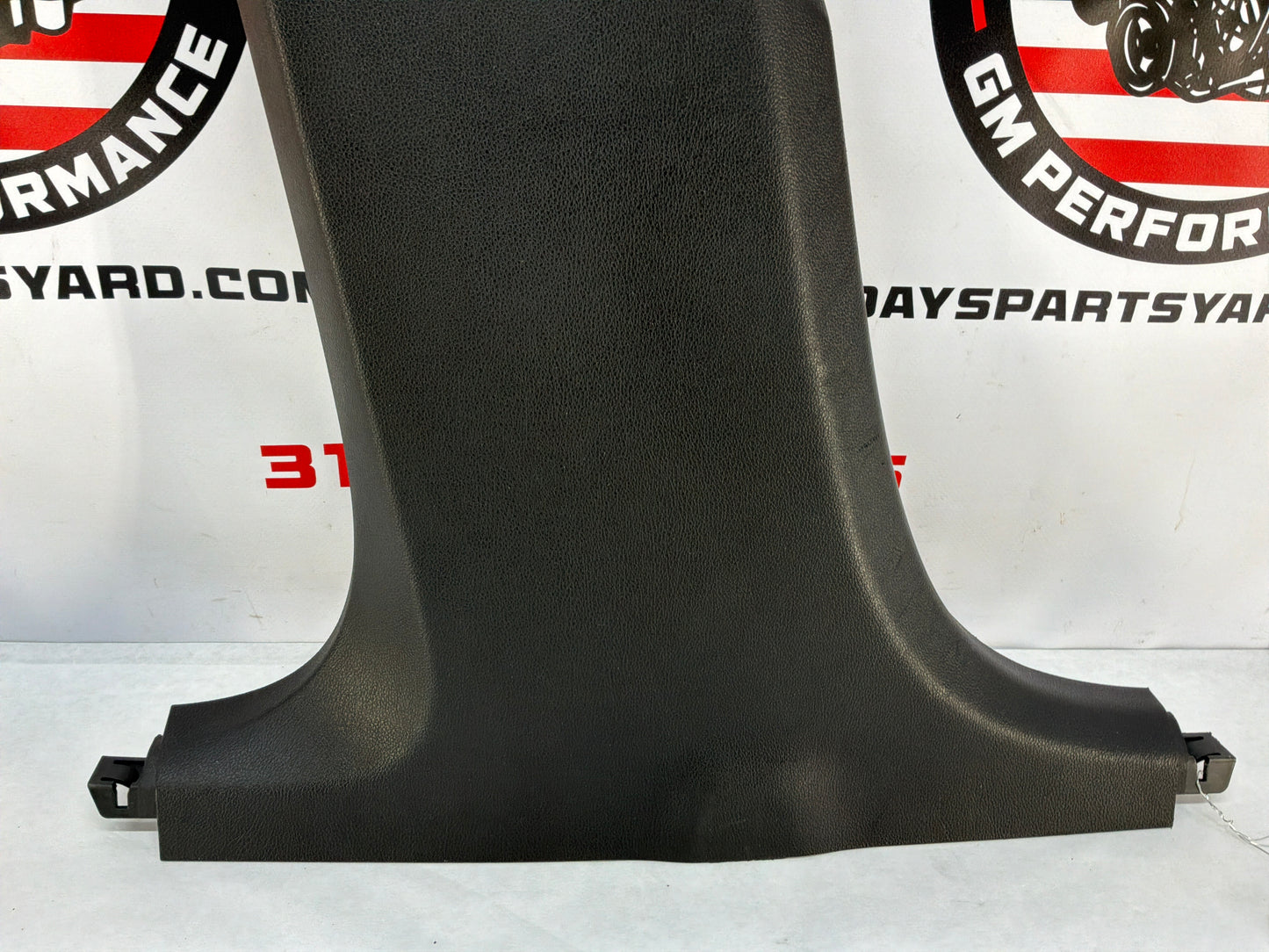 2018 Cadillac CTS-V LH Driver Interior Lower B Pillar Trim Cover Black OEM