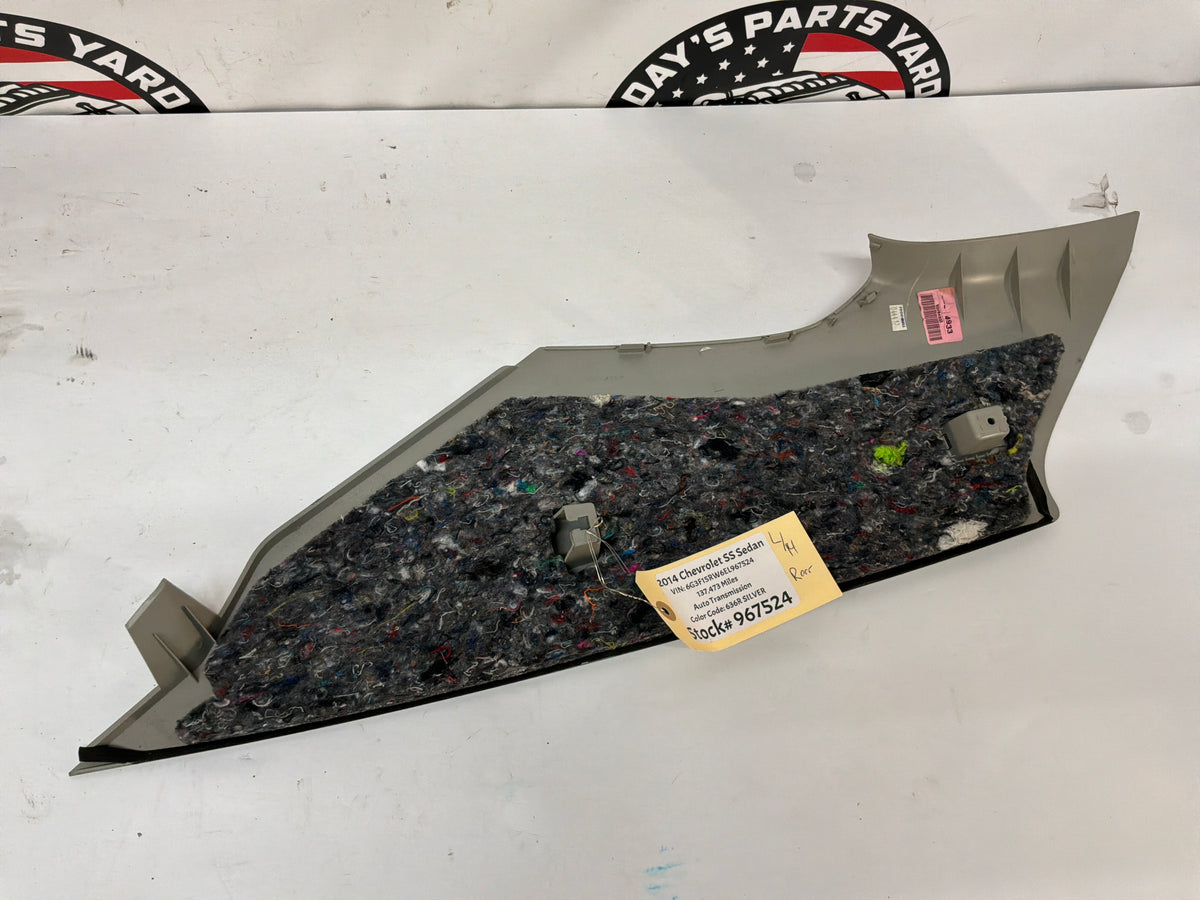 2014 Chevy SS Sedan RH & LH Interior Quarter Panel C Pillar Trim Molding OEM