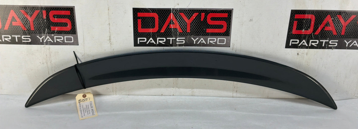 2017 Chevrolet SS Sedan Trunk Deck Lid Spoiler Wing Gray OEM