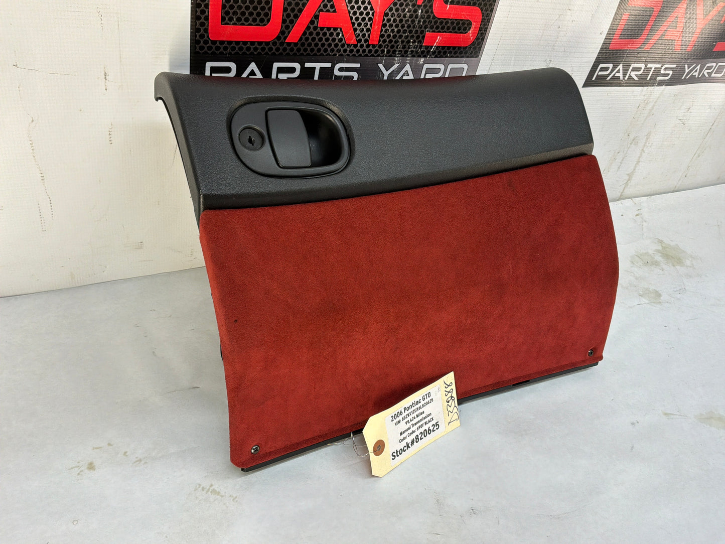 Glove BOX - Day's Parts Yard