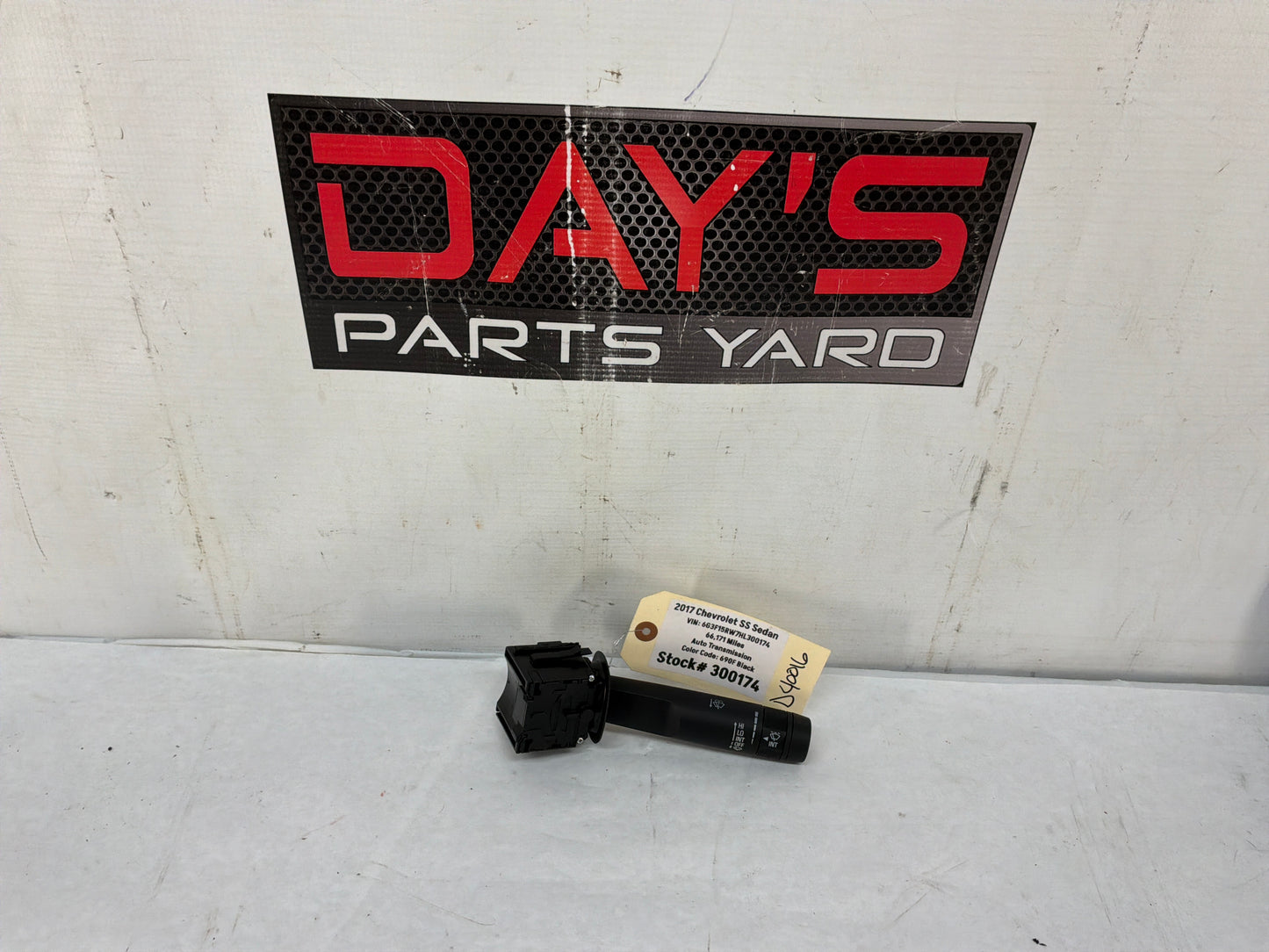 2017 Chevy SS Sedan Windshield Wiper Control Switch OEM