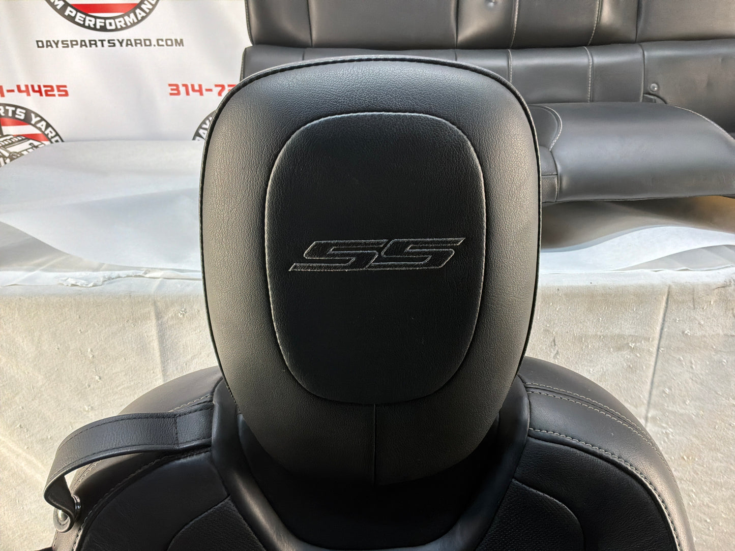 2013 Chevy Camaro 1LE Seats Front and Rears Black Leather OEM