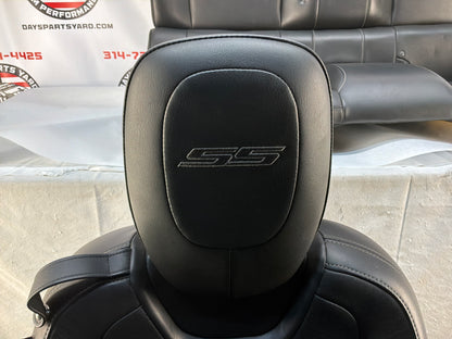 2013 Chevy Camaro 1LE Seats Front and Rears Black Leather OEM