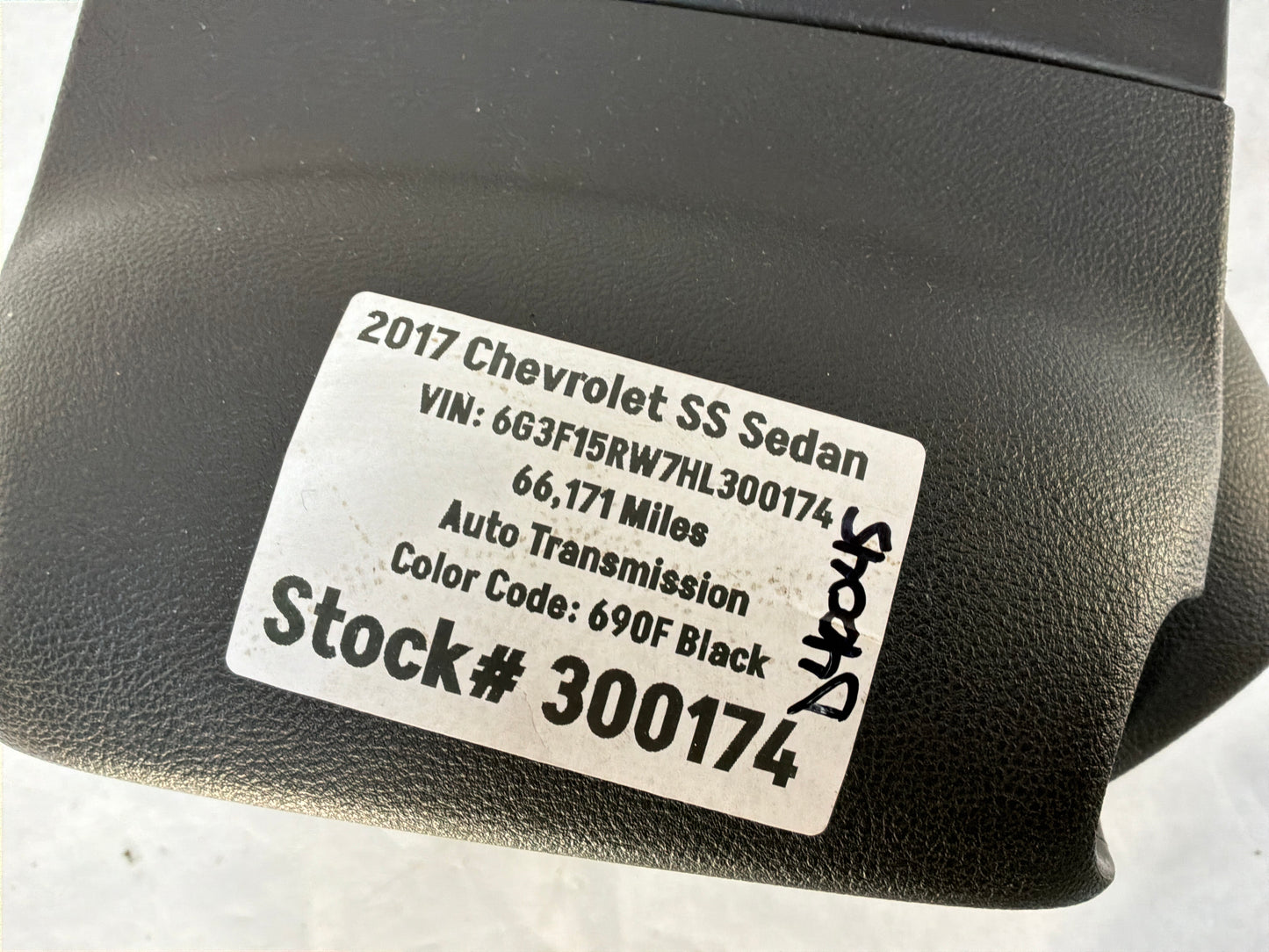 2017 Chevy SS Sedan Complete Steering Column Calm Shell Cover OEM