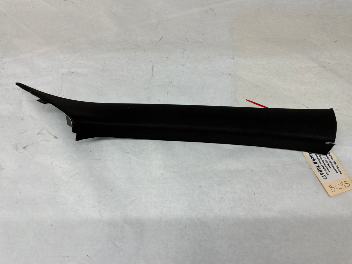 2011 Cadillac CTS-V Coupe RH Passenger Interior A Pillar Molding Trim Panel OEM