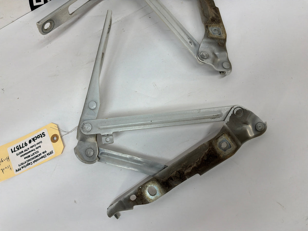 2014 Chevy Caprice PPV RH & LH Trunk Deck Lid Hinges OEM