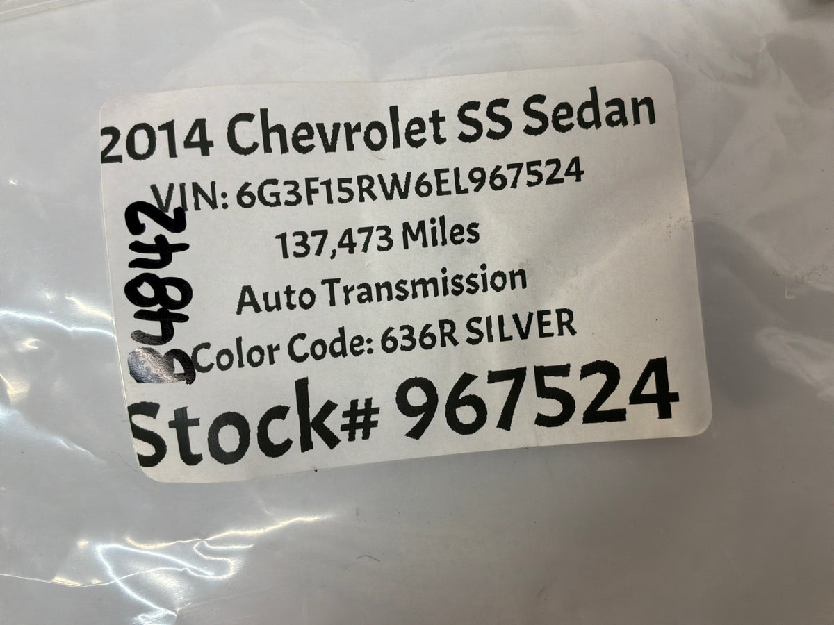 2014 Chevy SS Sedan Positive Battery Terminal Electric Fuse Block OEM