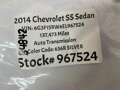 2014 Chevy SS Sedan Positive Battery Terminal Electric Fuse Block OEM