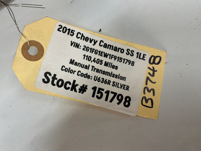 2015 Chevrolet Camaro SS 1LE LH Driver Front Fender OEM