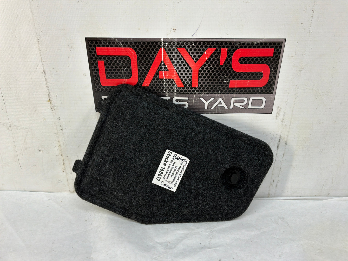 2011 Cadillac CTS-V Coupe Battery Cover Door OEM