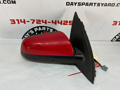 2014 Chevy SS Sedan RH Passenger Exterior Out Side Mirror Red OEM