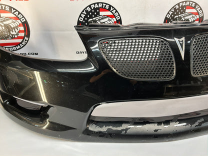 2006 Pontiac GTO Front Bumper Cover Fascia Black OEM