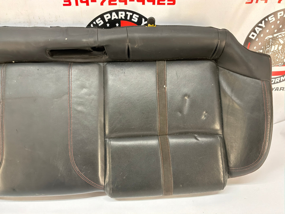 2017 Chevy SS Sedan Rear Seats Black Leather Alcantara Suede OEM