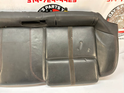 2017 Chevy SS Sedan Rear Seats Black Leather Alcantara Suede OEM