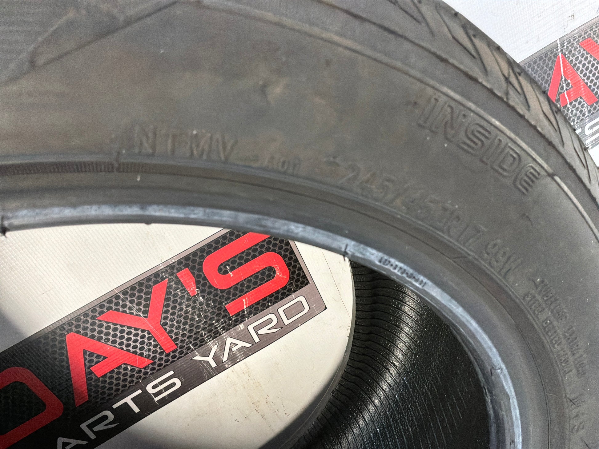 Nitto Motive Tire245/45ZR17 - Day's Parts Yard