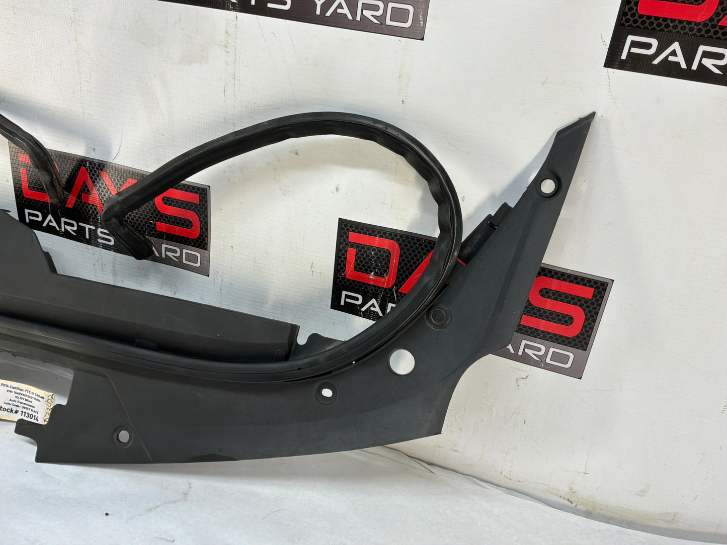 Core support cover - Day's Parts Yard