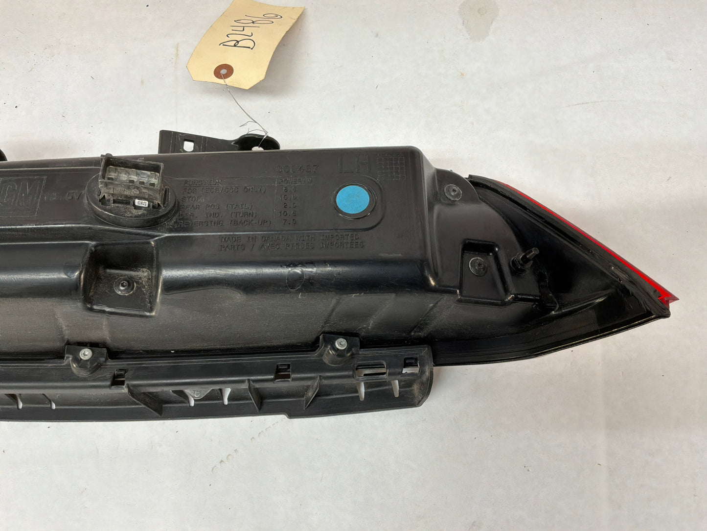 2014 Chevy Camaro SS S LH Driver Taillight Tail Light Lamp LED OEM