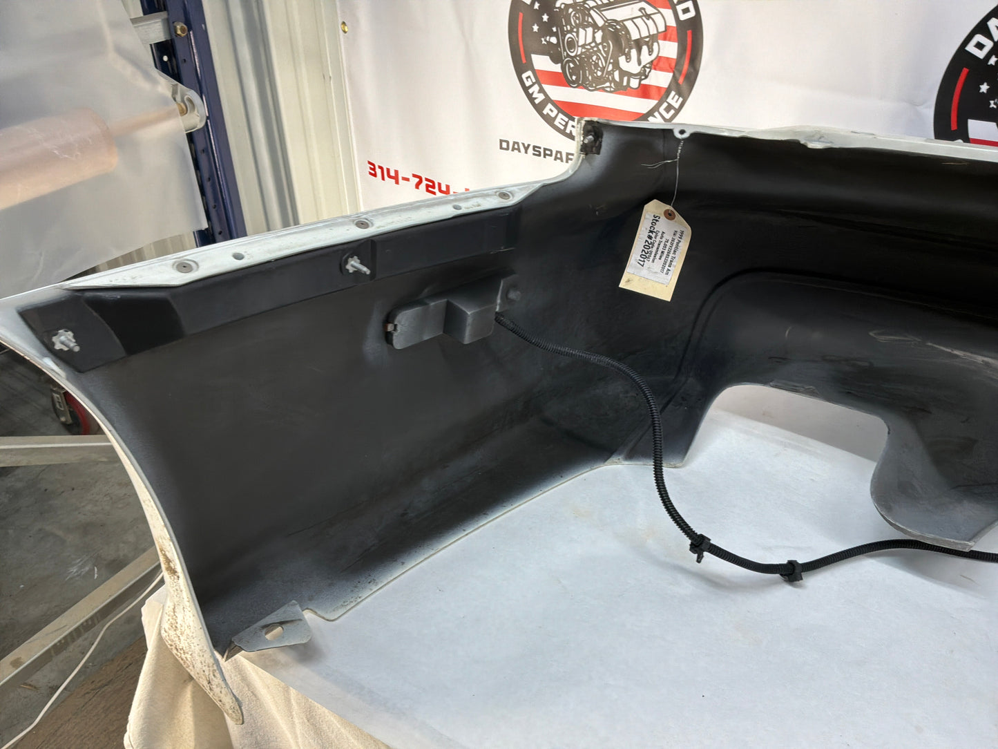 1999 Pontiac Trans Am WS6 Front Bumper White OEM