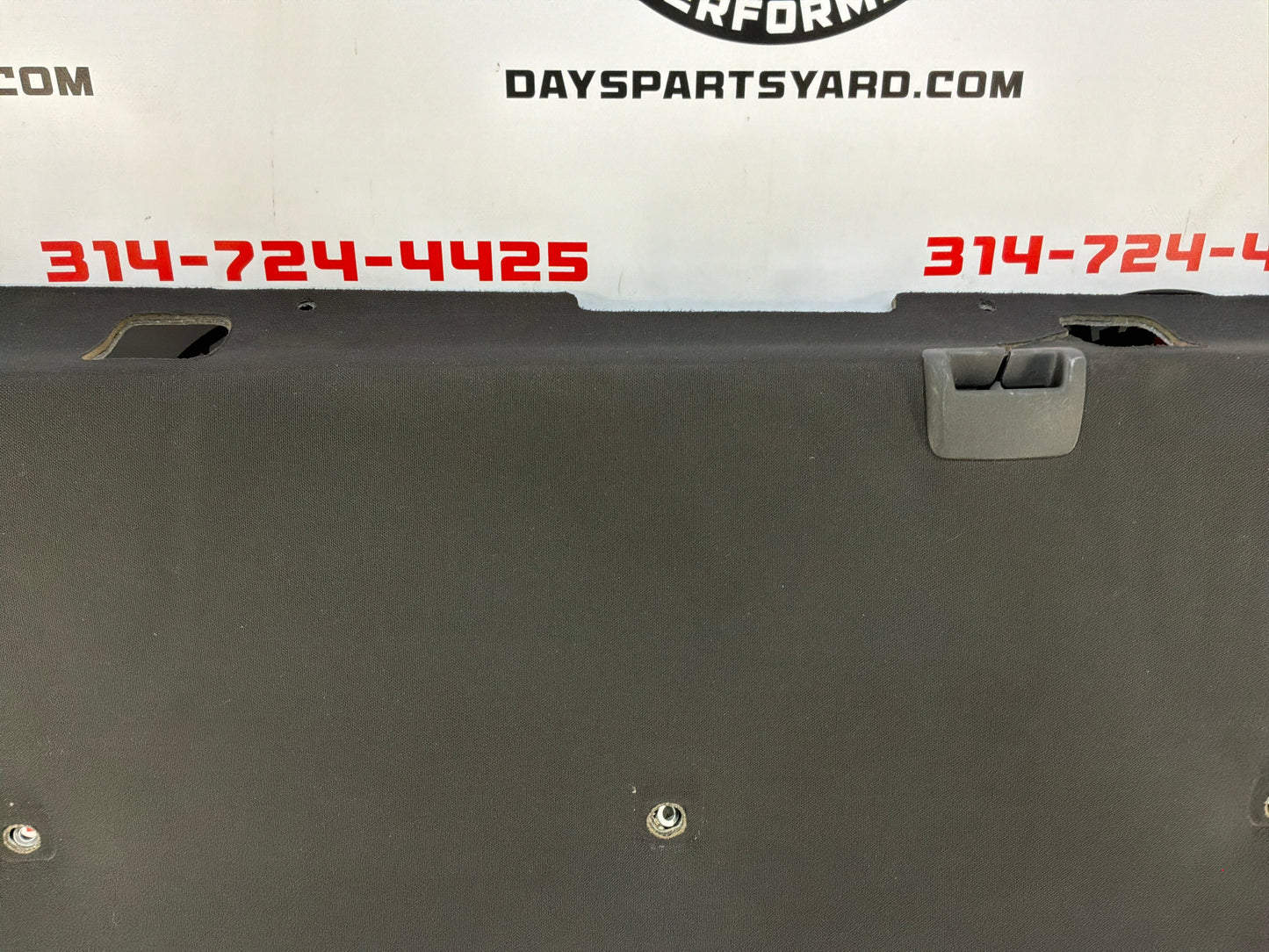 2008 Pontiac G8 Base Rear Package Shelf Deck Tray Trim OEM