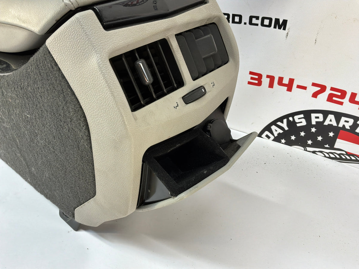REPICTURE TAKE TRIM OFF AND PUT WITH B4531   2009 Cadillac CTS-V Center Console Armrest Gray Grey OEM - Day's Parts Yard