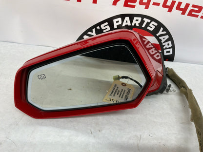 2013 Chevy Camaro 1LE LH Driver Exterior Outside Mirror Red OEM