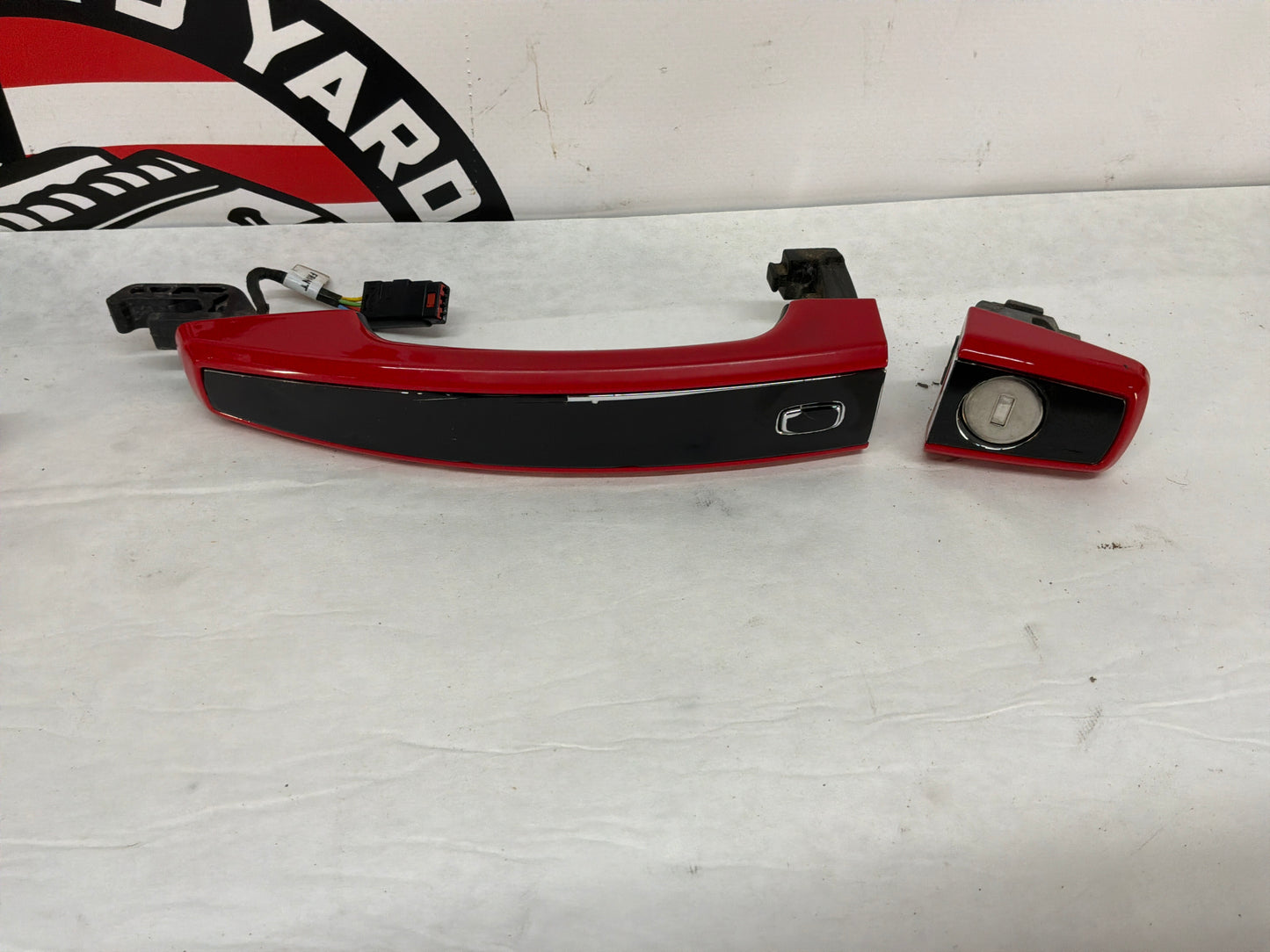 2014 Chevy SS Sedan Exterior Door Handles Set Red OEM