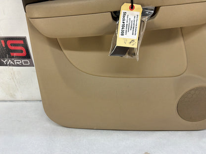 2012 Chevy Avalanche LH Driver Rear Door Panel Cashmere OEM