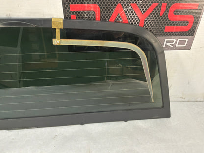 2012 Chevy Avalanche Rear Back Midgate Cargo Window Glass Panel OEM