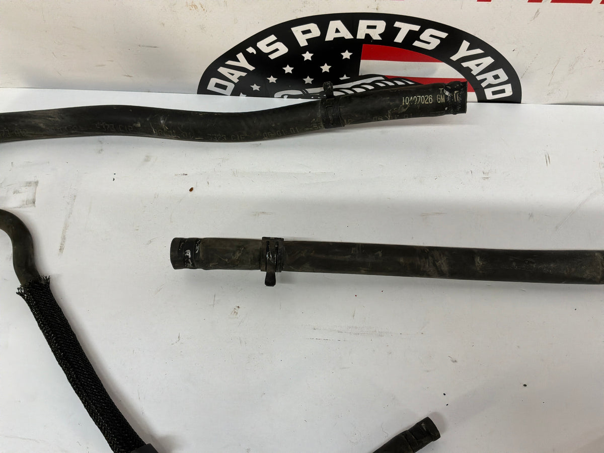 2002 Chevy C5 Corvette Convertible Heater Coolant Water Hoses Lines OEM