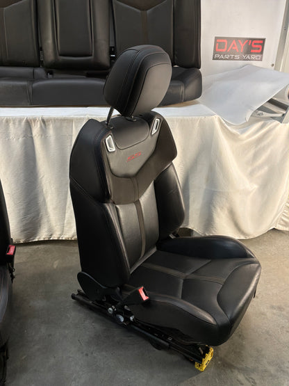 2017 Chevrolet SS Sedan Front and Rear Leather Seats OEM
